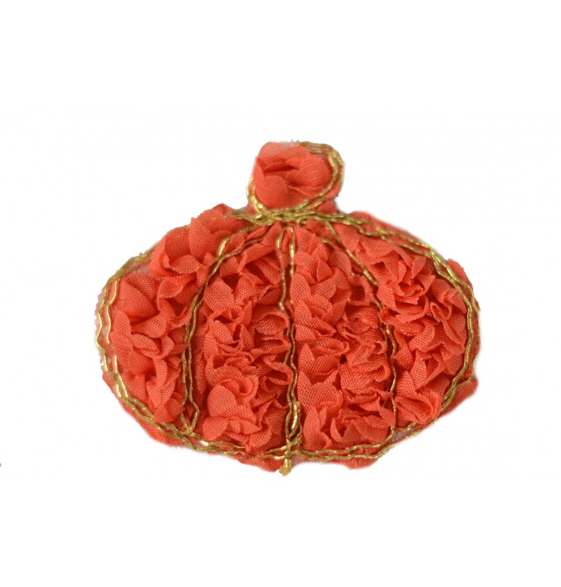 Pumpkin Shaped Shabby Flowers