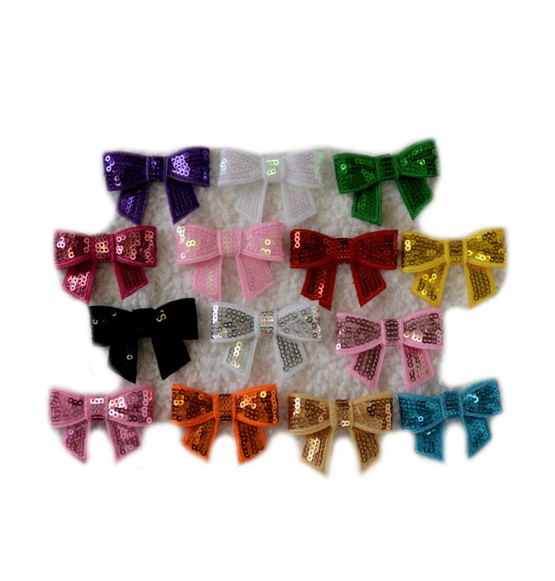 2" Sequin Bow