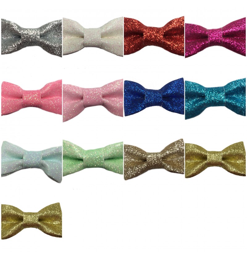 2.5" Glitter Bow
